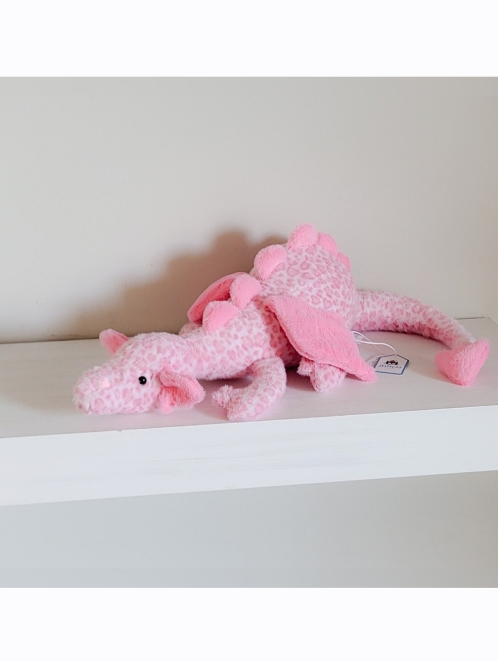 Jellycat Inspired Concept - Pink Cheetah Dragon
